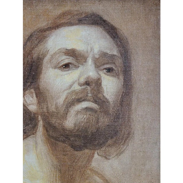 Black Alexandre-Louis Martin, Self Portrait, 1920s, Oil on Canvas, Framed For Sale - Image 8 of 18