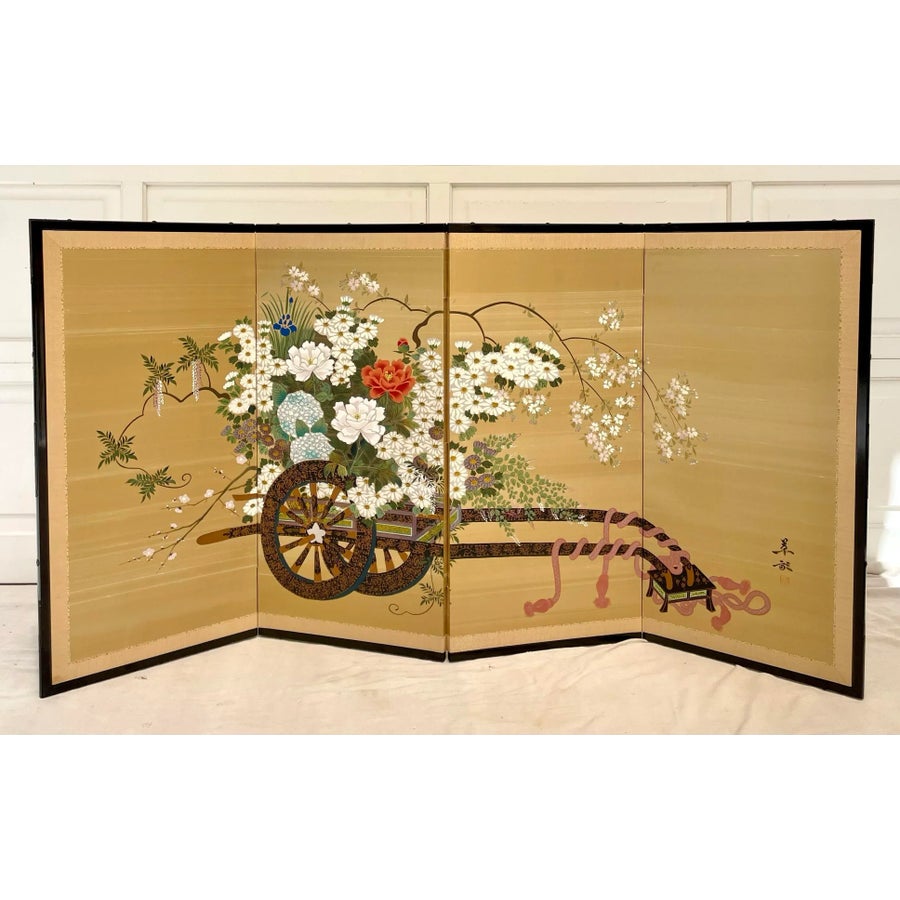 hana.5a様 japanese-showa-byobu-folding-