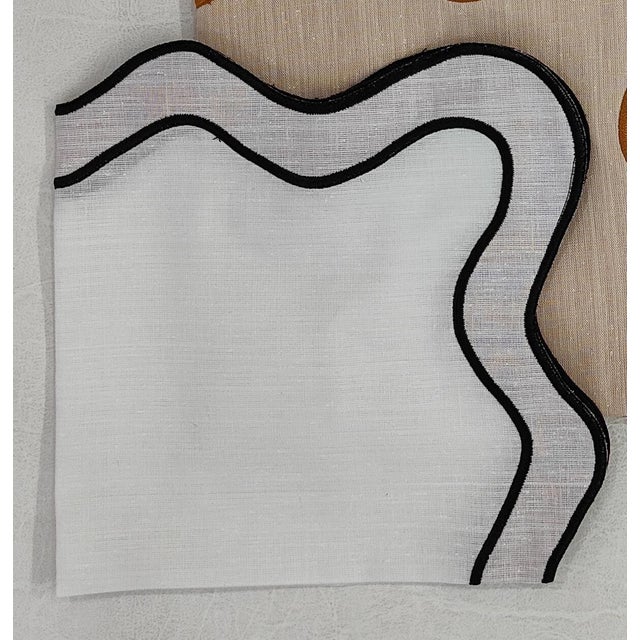 The Wave Scalloped Napkin Collection is must-have for any season of entertaining. This napkin set is a rare beauty and the...