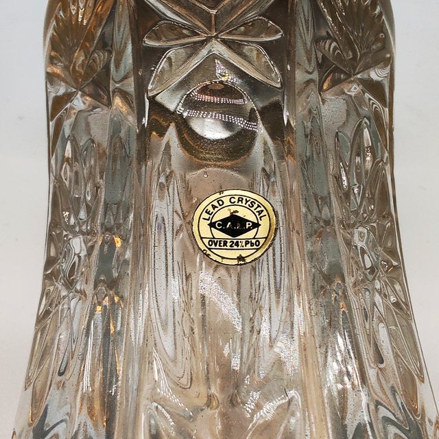 Cocktail Shaker in Lead Crystal and Alpacca by RCR C.A.L.L., Italy, 1960s For Sale - Image 7 of 9