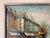 Vintage Burnett Parisian Street Scene Oil on Canvas Painting – Framed For Sale In Miami - Image 6 of 13