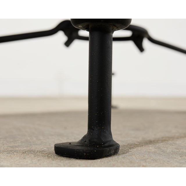 Neoclassical Style Horned Aluminum Bench After Diego Giacometti For Sale - Image 10 of 18