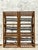 Wood Vintage Coastal Bent Rattan Etagere - A Pair For Sale - Image 7 of 8