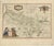Antique Blaeu Map Picardy Region France, Decorative Costume Cartouche 1642 This elegant map of Picardy (Picardia) in...