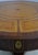 Wood Maitland Smith Round Mahogany Leather Top Drum Table For Sale - Image 7 of 18