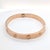 Cartier Cartier Love Bracelet in 18k Rose Gold - Size 18 For Sale - Image 4 of 11