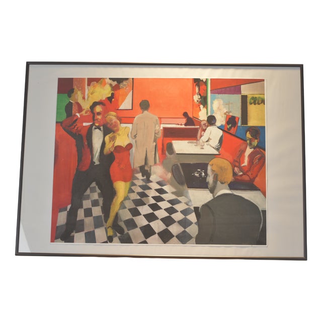 Reinhardt Stangl, Bar Scene (Paris Bar), Printed Around 2000 For Sale
