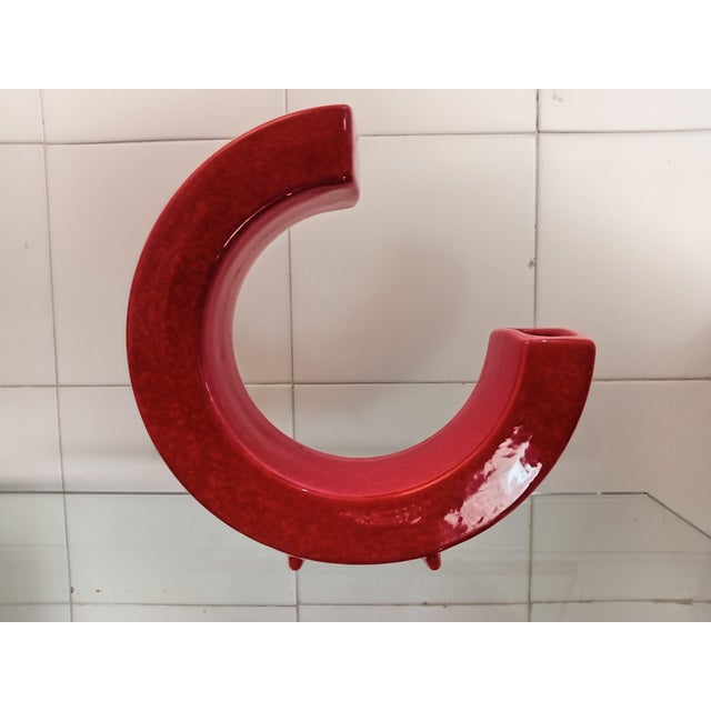 Vase by Roberto Rigoni for Bertoncello Ceramiche, 1970s For Sale - Image 6 of 6