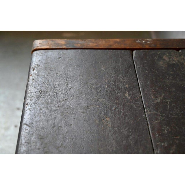 Large Chest in Weathered Wood, 1890s For Sale - Image 15 of 18