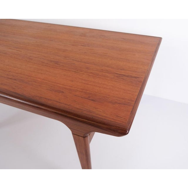 Teak Dining Table with Extension by Johannes Andersen for Uldum Møbelfabrik From, 1960s For Sale - Image 9 of 12