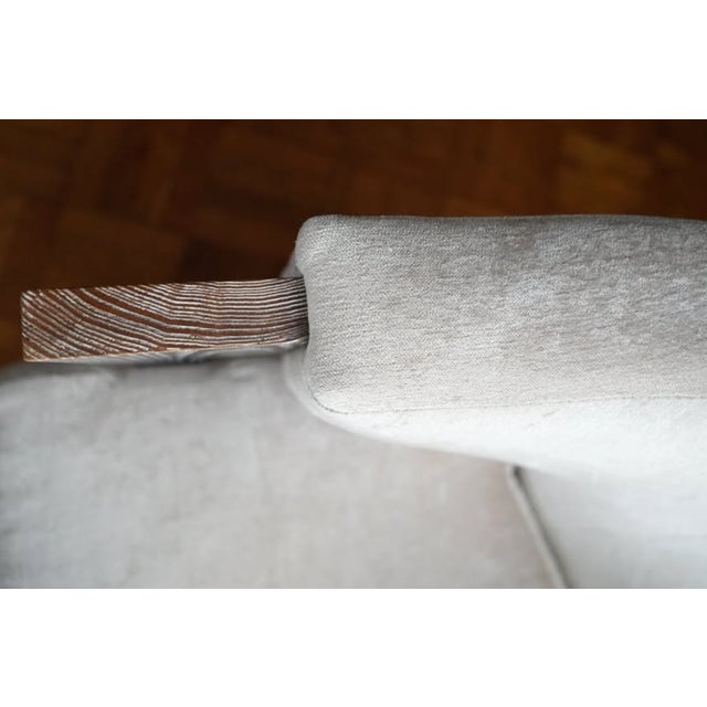 Greige Weiman Kelsey Grand Modern Barrel Club Chair For Sale - Image 8 of 11