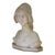 19th Century Antique Carved Marble Bust of Joan of Arc 19thc For Sale - Image 5 of 8