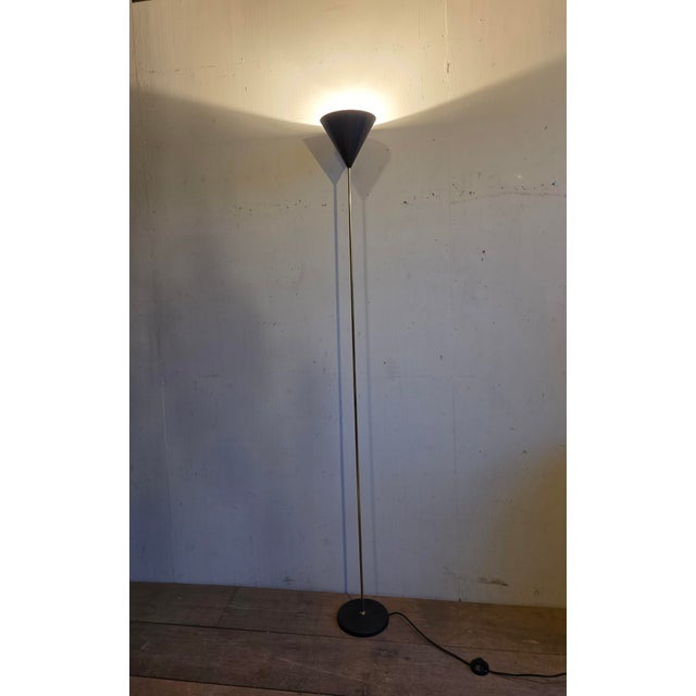 Funnel Floor Lamp by Luigi Caccia Dominioni for Azucena, 1960s, in Very Good conditions. Designed 1960 to 1969 I have...