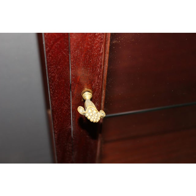 Art Deco Marquetry Display Case, 1925 For Sale - Image 9 of 14