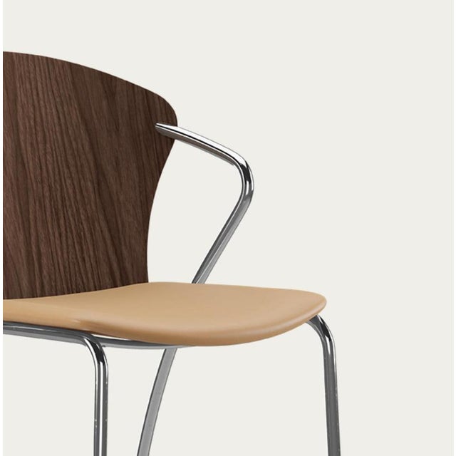 Black One Collection Bessi Chair from Erla Solveig Oskarsdóttir For Sale - Image 8 of 18