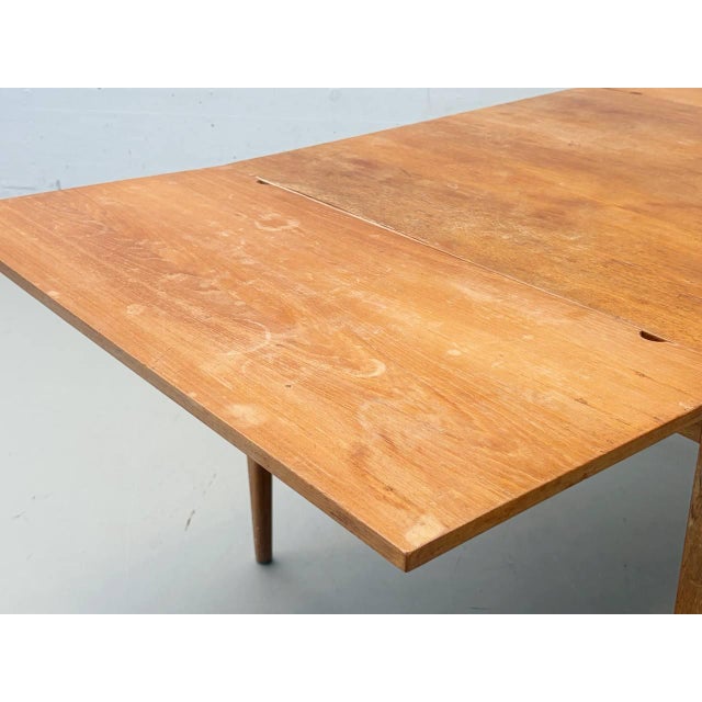 Mid-Century Modern Danish Style Extendable Table For Sale - Image 10 of 17