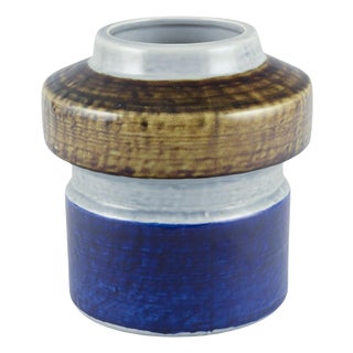 Titus Ceramic Vase in Stoneware by Olle Alberius for Rörstrand, Sweden, 1960s For Sale