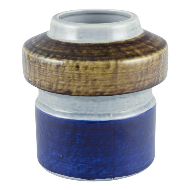 Titus Ceramic Vase in Stoneware by Olle Alberius for Rörstrand, Sweden, 1960s For Sale