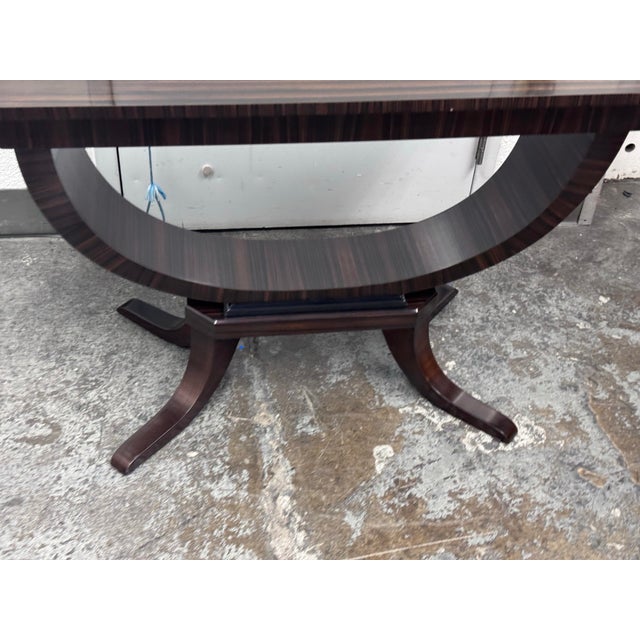 C. Mariani Antiques Macassar Ebony Console Table For Sale - Image 11 of 12