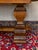 Antique French Country Dining Table Farmhouse Pedestal Trestle Honey Oak 1930s For Sale - Image 16 of 18