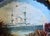 Edwardian Shellwork Valentine Diorama of a Royal Navy Cruiser, Star-Shaped Frame English, Circa 1900–1910 This shellwork...