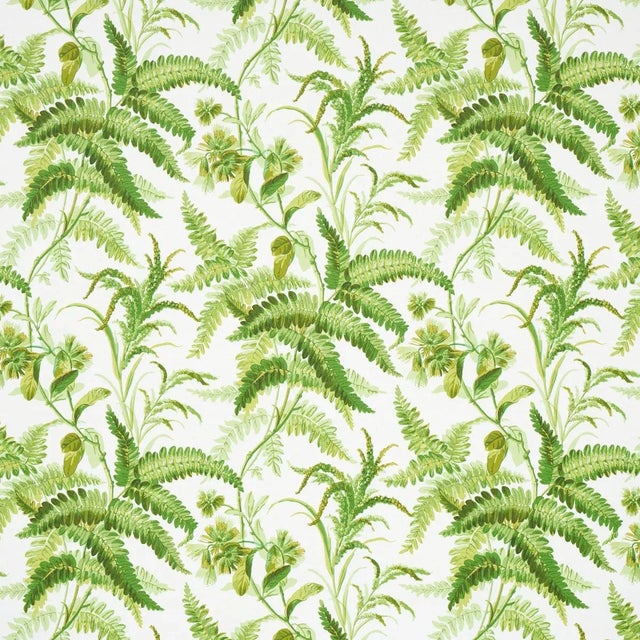 Not Yet Made - Made To Order Sample - Schumacher Myers Fern Wallpaper in Tropical For Sale - Image 5 of 5