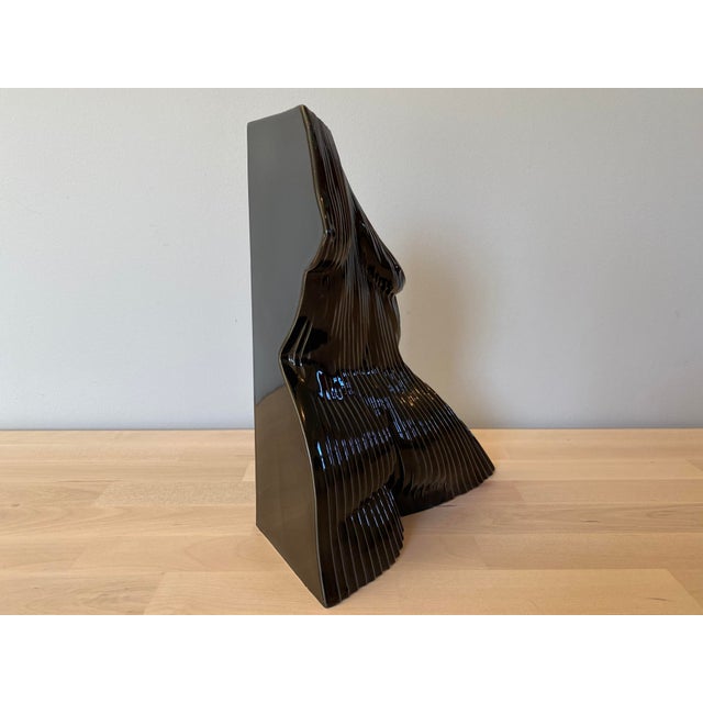 Ceramic 1970s Memphis Style Abstract Nude Porcelain Sculpture For Sale - Image 7 of 13