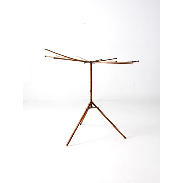 Antique Folding Drying Rack For Sale - Image 12 of 12