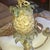 1930's French Art Deco Gilt & Patinated Bronze "Pineapple" Chandelier by Maison Charles For Sale - Image 11 of 12