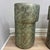 Awesome green faux snakeskin barrel bar stools with shimmering pinkish gold accent coloring. One of a kind- these stools...