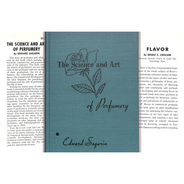 SAGARIN, Edward [268] pp. McGraw-Hill Book Company, Inc. 1945 8 1/4" x 5 7/8" The Science and Art of Perfumery is a book...