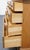 Brown High End Vintage Solid Hard Rock Maple Early American Colonial 56" Double Dresser 5012 For Sale - Image 8 of 13