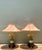 Vintage Frederick Cooper Enamel Pineapple Lamps - A Pair For Sale - Image 10 of 13