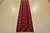 Tribal Turkmen Runner 2’7” X 9’6” Red Wool Vintage Tribal Hand-Knotted Oriental Rug For Sale - Image 3 of 11