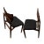 Mid-Century Modern Mid Century Style Solid Walnut Butterfly Dining Chairs - Set of 6 For Sale - Image 3 of 6