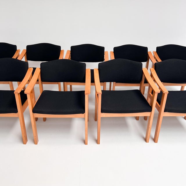 Wood Mid-Century Modern Scandinavian Chair, 1980s For Sale - Image 7 of 13
