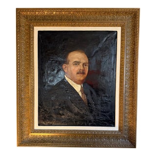 Late 19th Century Albert DuVannes (1881-1962) Original Oil Painting For Sale