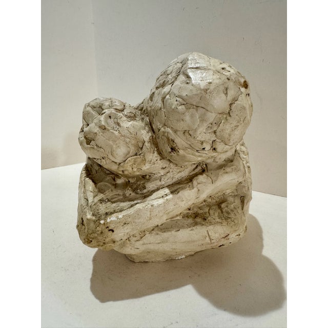 Original Larry Mohr sculpture in Painted Plaster acquired from the artist’s estate. This work shows the artist’s modernist...
