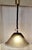 Vintage Ceiling Lamp with Tinted Relief Glass Shade from Peill & Putzler, 1970s For Sale - Image 9 of 9
