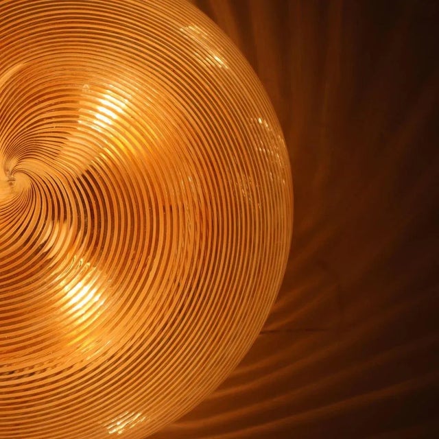 Italian Filigrana Wall Light from Venini, 1950s For Sale - Image 6 of 8