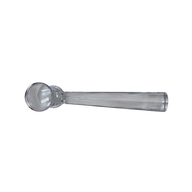 Late 20th Century Baccarat Crystal Gavel Handcrafted Clear Glass Decorative Display Piece Made in France For Sale In Baton Rouge - Image 6 of 11