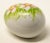 White Mid 20th Century Ceramic Eggs with Floral Motif- Set of 2 For Sale - Image 8 of 13