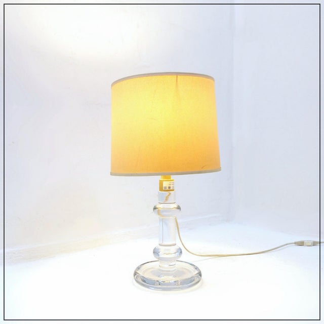 Sheraton Model Glass Table Lamp by Michael Bang for Holmegaard, 1970s For Sale - Image 11 of 12
