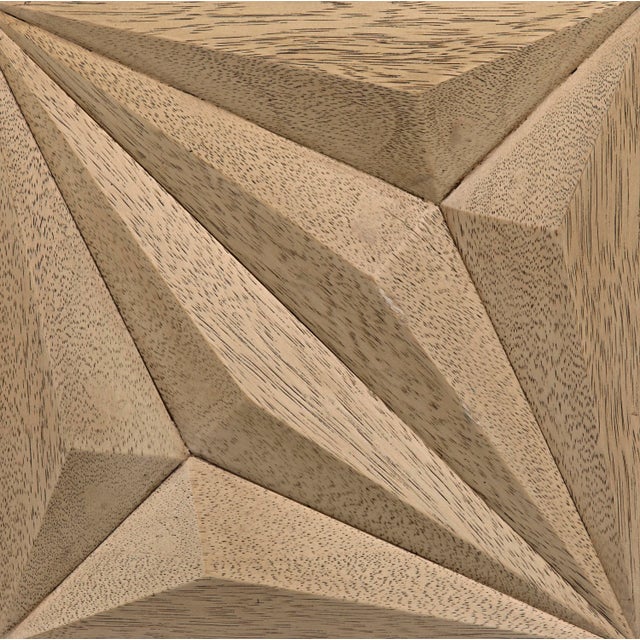 Greige Zurich Console in Bleached Walnut with Metal For Sale - Image 8 of 9