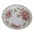 Mid 20th Century Royal Albert Flower of the Month Series Pink June Roses Bone China Saucer For Sale