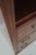 Brown Broyhill Cherry Open Bookcase Wall Unit Cabinet For Sale - Image 8 of 16