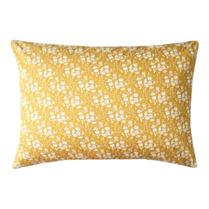 Pillowcase Made With Liberty Fabric Capel Mustard