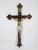 Large Antique Wooden Crucifix For Sale - Image 9 of 10