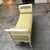 Drexel Heritage Neoclassical Brushed Linen Settee For Sale In San Francisco - Image 6 of 12