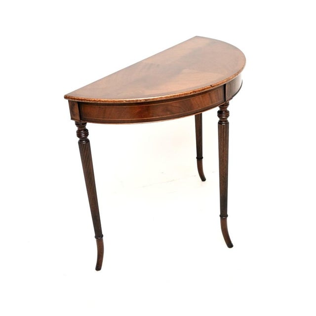Hollywood Regency Antique Regency Style Console Table, 1950s For Sale - Image 3 of 8